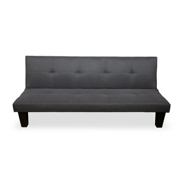 Sofá Cama Lucía Gris Oscuro Reclinable LOOMBER