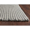 thumbnail image 5 of HomeRoots 354079 3 ft. 3 in. x 5 ft. 3 in. Wool Ivory & Grey Area Rug, 5 of 6