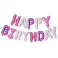 thumbnail image 1 of Banner con globos KALOR, papel de aluminio, 40 cm, color morado y rosa, 1 of 6