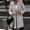 Grey, variant on Babysbule Womens Coats Clearance Woman Artificial Wool Elegant Blend Coat Slim Female Long Coat Outerwear Jacket