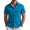Blue-banana Leaf, variant on Mens Hawaiian Shirts Short Sleeve Button Down Aloha Shirts Summer Vacation Beach Shirts
