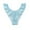 Blue, variant on TANGNADE Panties for Women Elastic Color Ding Female Low Waist Silky Satin Cotton Crotch Breathable Briefs Underwear Green