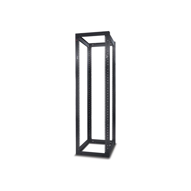 APC NetShelter 4 Post Open Frame Rack - Rack - black - 44U - for P/N: SUA5000RMI5U