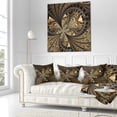 thumbnail image 3 of Designart 18" x 18" Black Polyester Throw Pillow, 3 of 5