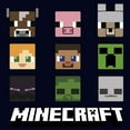 thumbnail image 2 of Womens Minecraft Animated Icon Faces T Shirt, 2 of 4