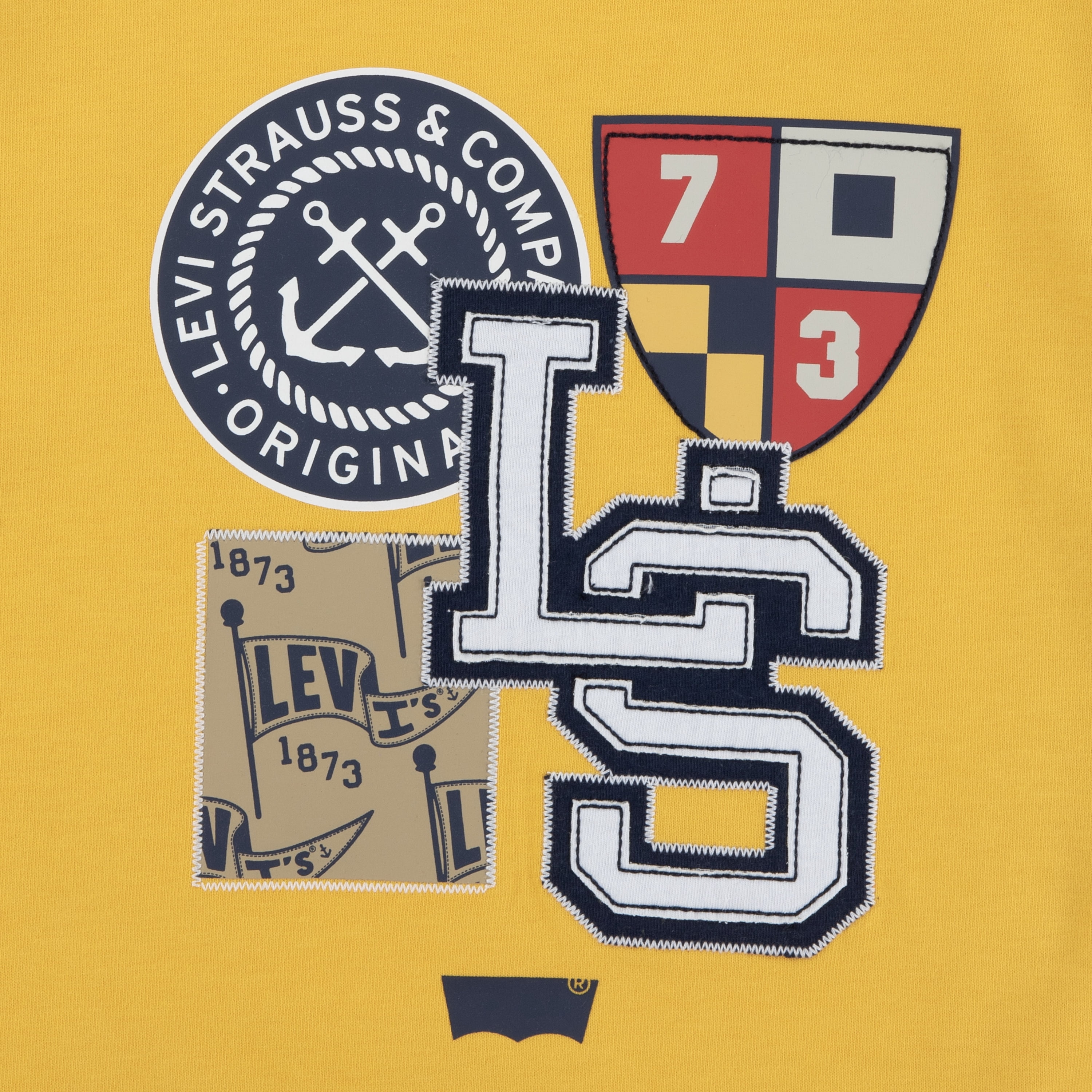 Levi's Little and Big Boys Graphic Tee with Short Sleeves, Sizes 4-20