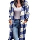 thumbnail image 5 of Drop Shoulder Outwear, Casual Plaid Coat Loose Button Up Warm For Lady For Dating ANGGREK Otros, 5 of 5
