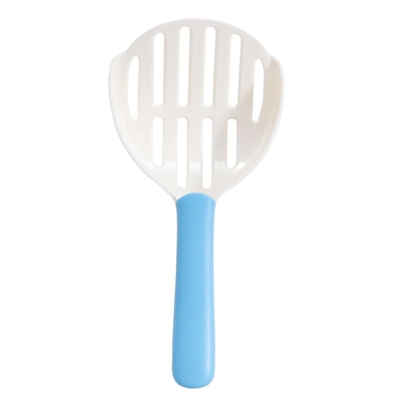 Litter Scoop Instant Filter Plastic Bi-Color Sifting Shovel for Clumping Cat Litter, Ergonomic Handle, Easy Clean, for Daily Use, Odor Resistant, Hanging Hole
