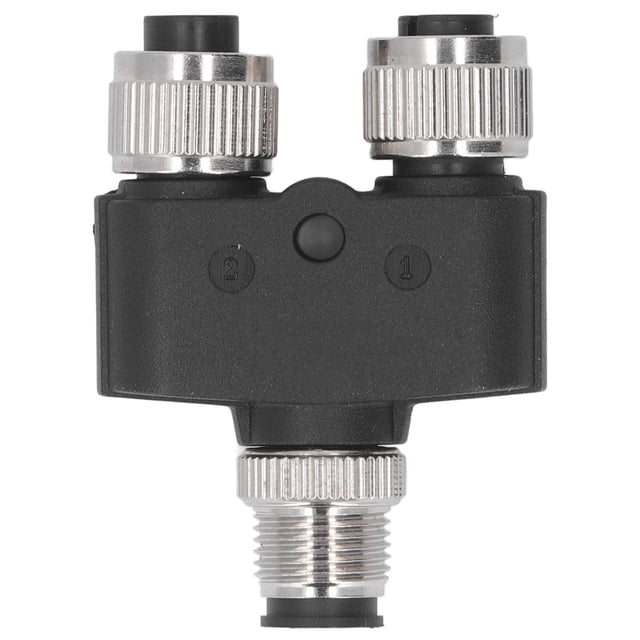 Conector De Aviación Tipo Y ANGGREK IP67 Impermeable 250 V 4 A 4 Pines Ignífugo 1 A 2 Conector Tipo Y M12