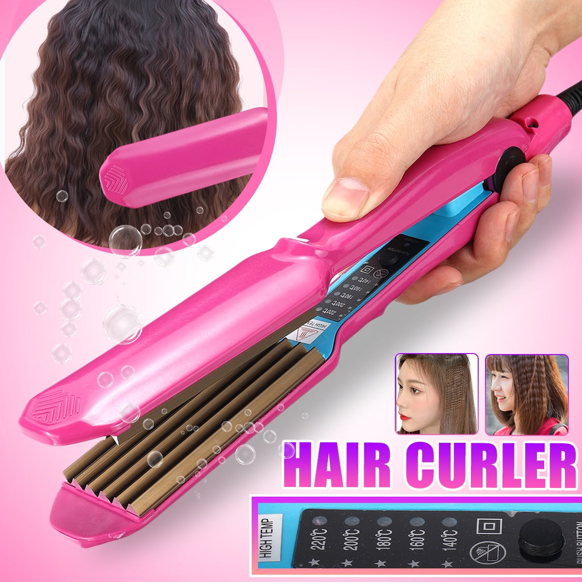 flat hair curlers