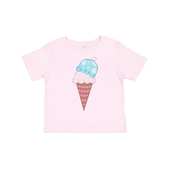 Inktastic Valentine's Day Ice Cream Cone Boys or Girls Toddler T-Shirt
