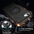 thumbnail image 3 of I-HONVA for iPhone 16e Case (2025) / iPhone 17e Case (2026) ,Compatible with Mag-safe Matte Shockproof Anti-Scratch Protective Invisible Kickstand Magnetic 6.1" Case Cover,Black, 3 of 6