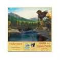 thumbnail image 3 of SUNSOUT INC - Fishermen - 1000 pc Jigsaw Puzzle by Artist: Abraham Hunter - Finished Size 20" x 27" - MPN# 69694, 3 of 5