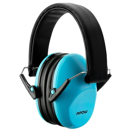 

Mpow Kids Earmuffs Hearing Protection Ear Defenders for Shooting Studying Sleeping Concert （Lake Blue)