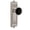 Satin Nickel, variant on Grandeur 853079 Windsor Solid Brass Rose Privacy Door Knob Set - Brass