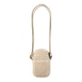 thumbnail image 3 of No Boundaries Faux Shearling Mini Crossbody Bag, Women's, 3 of 3