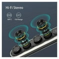 thumbnail image 3 of Wireless Speaker Bluetooth-Compatible 5.0 Home Theater Stereo Support Alarm Clock Desktop PC Computer SoundBar ,High Sound, 3 of 6
