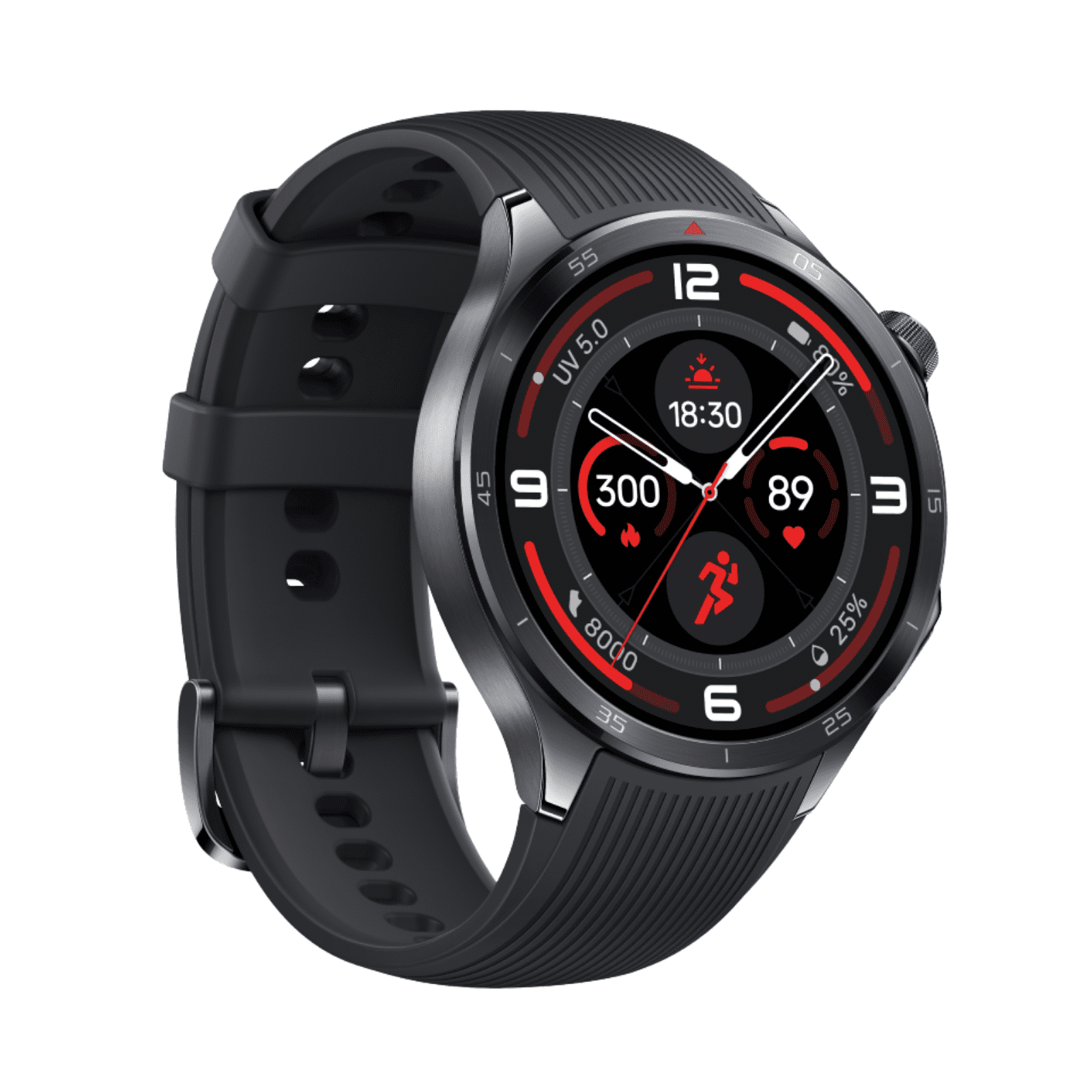 OnePlus Watch 3 Smart Watch LTPO AMOLED Snapdragon W5 Dual Frequency GPS Wear OS Obsidian Titanium,Global Version