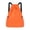 Orange, variant on Drawstring Backpack Casual Daypack Draw String Bag for Yoga Marathons Basketball Black