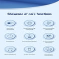 thumbnail image 5 of Klonfd Voice Recorder Mini Playback Voice Recorder For Lectures Meetings Interviews Travel Business, 5 of 5