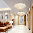 thumbnail image 3 of Arturesthome Silk Ceiling Lamp Japanese Wabi-Sabi Style Ceiling Light, 3 of 10