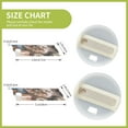 thumbnail image 3 of Kdxio Playful Cat Name Plate Compatible Stanley Cups Name Tag Acrylic Nameplate Tumbler Lid Topper for Cup Accessories, 3 of 9