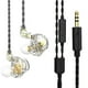 thumbnail image 2 of XWSHYW Auricular Auriculares Intrauditivos Dinámicos con Calidad de Sonido de Alta Fidelidad y Subwoofer Controlados Por Cable, 2 of 6