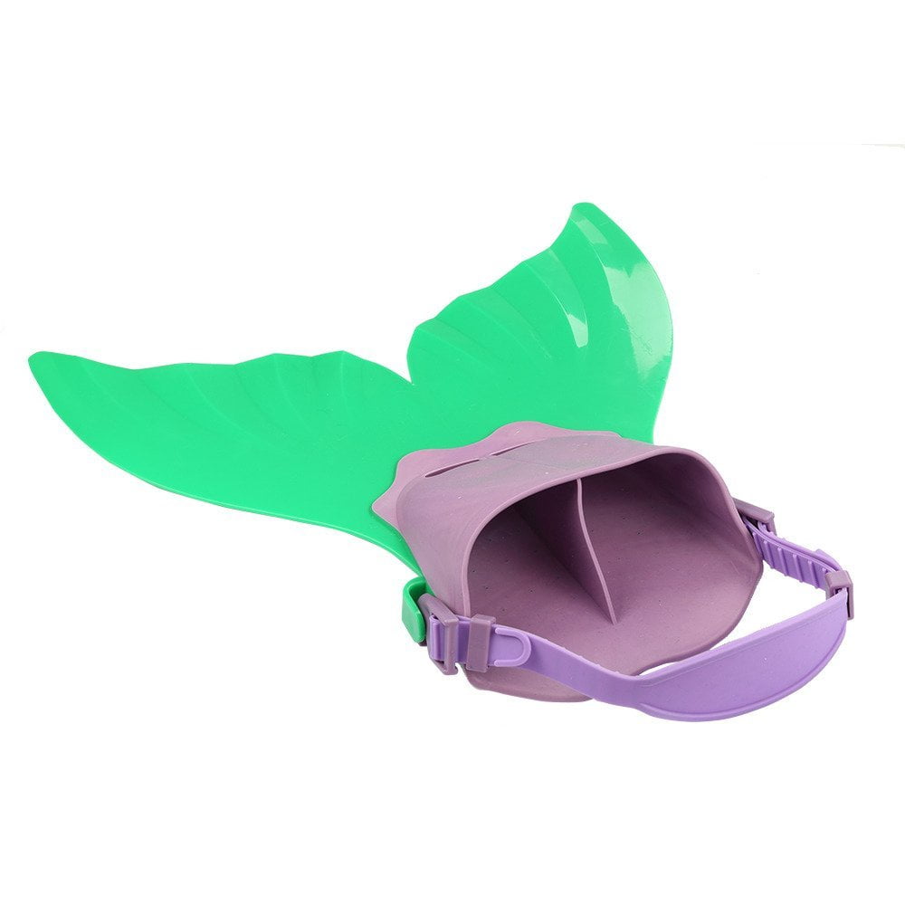 Kids Flippers Mermaid Swimming Fin Diving Monofin for Kids Children Teenager,CoastaCloud Comfortable Adjustable Swim... by CoastaCloud