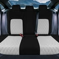 thumbnail image 4 of For 2016-2024 Honda Civic FH Group Neoprene Custom Fit Car Seat Covers Waterproof  - Rear Gray, 4 of 4
