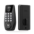 thumbnail image 3 of (3 pack) DESLOC C110-W Touchscreen Fingerprint Smart Lock, Keyless Entry Front Door Lock, Black Keypad Door Lock, Auto-Lock, Anti-Peep Code, IP54 Weatherproof, 3 of 12