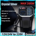 thumbnail image 2 of Portable Car Power Inverter with Multiple USB Ports Charge Anytime Anywhere, 2 of 11
