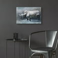 thumbnail image 6 of Epic Art 'The Pedestrian Rhino' by Robert Campbell, Acrylic Glass Wall Art, 24"x16", 6 of 8