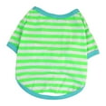 thumbnail image 2 of Dog Striped T Shirt Dog Shirt Pet Apparel For Small To Medium Dogs Puppy, 2 of 9