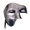 Bronze, variant on Shiny Masquerade Masks for Men One Eyed Half Face Vintage Venetian Masks Carnival Halloween Mask for Party Prom Ball Costume Mask 1 PC Bronze One Size
