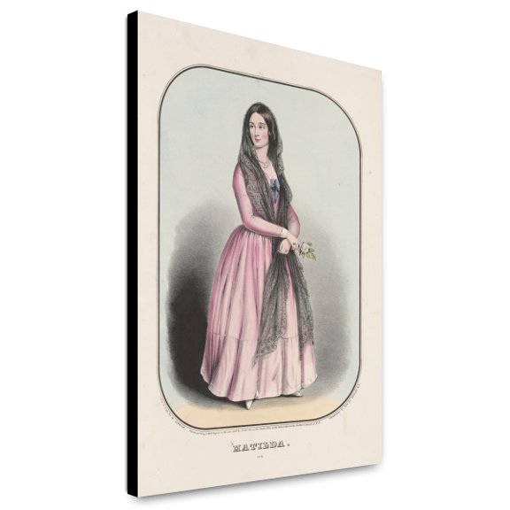 Canvas Print: Matilda, 1847