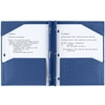 thumbnail image 3 of Five Star Stay-Put Plastic and Prong Folder, Pacific Blue (340300B-WMT22), 3 of 9