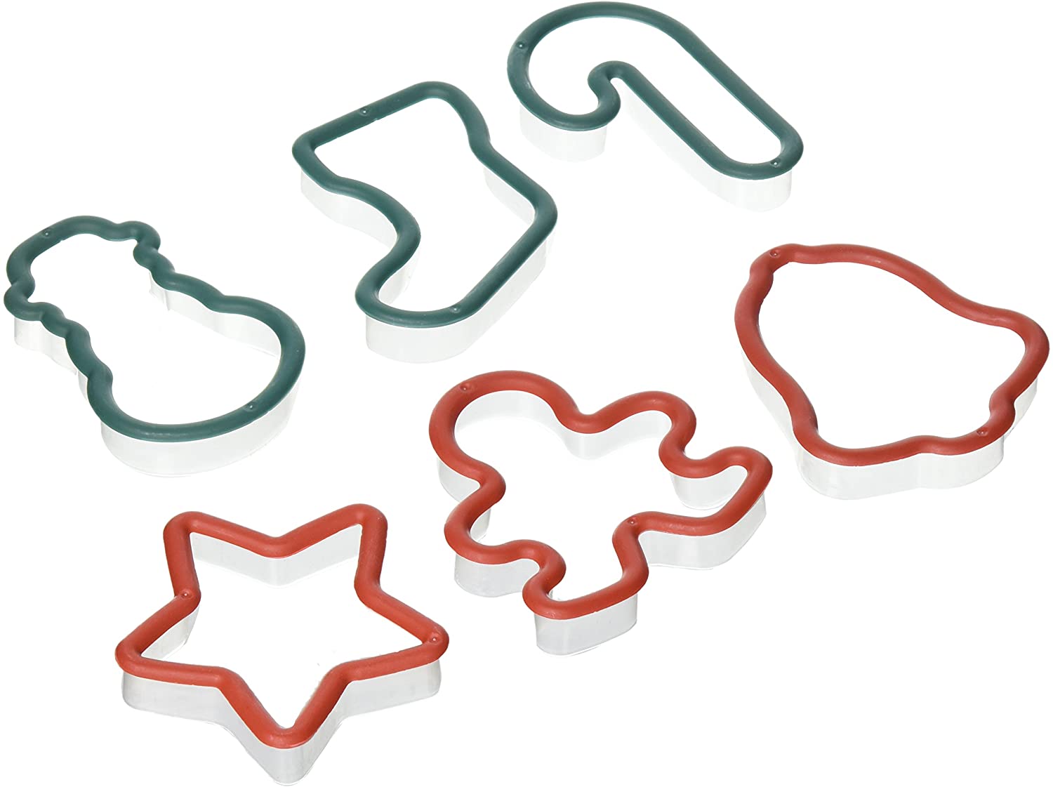 Christmas Shapes Plastic Cookie Cutters, 6pc. Sets Walmart Canada