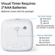 thumbnail image 5 of Visual Timer with Night Light, 60 Minute Countdown Timer for Kids and Adults, Silent Classroom Timer for Home, School or Work, 5 of 5