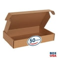 thumbnail image 2 of BOX USA BMFL16102K Deluxe Literature Mailers, 16" x 10" x 2 3/4", Kraft Pack of 50, 2 of 8