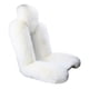 thumbnail image 1 of Funda de asiento de felpa, funda de asiento delantero, funda de asiento de automóvil, funda de cojines de asiento Blanco, 1 of 5