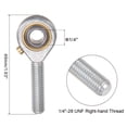 thumbnail image 2 of Unique Bargains 4 Packs POSB4 1/4' Roulement d'Extrémité de Tige 1/4'-28 UNF Filetage à Droite Mâle, Extrémité de Tige en Acier Inoxydable avec des Écrous de Serrage, 2 of 4