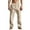c01Yellow, variant on LNWUY Mens Casual Linen Pants Loose Fit Elastic Drawstring Waist Button Straight-Legs Summer Yoga Beach Long Pants White XL