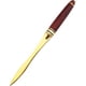 thumbnail image 1 of 1 abrecartas cuchillo de acero inoxidable documento dividido sobre papelería oro oso de fresa Electrónica, 1 of 4