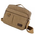 thumbnail image 4 of Bolso bandolera de lona para hombre, bolso bandolera ajustable, bolso bandolera de lona, 4 of 7