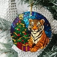 thumbnail image 2 of Tiger Christmas Ornaments, Tiger Ornament, Tiger Christmas Décor, Tiger Xmas Decorations 57T4No, 2 of 5