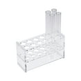 thumbnail image 6 of Uxcell 2x6 Wells Acrylic Test Tube Holder Rack Clear for 10ml Centrifuge Tube, 6 of 6