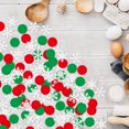 thumbnail image 2 of Christmas snow flakes Confetti Holiday party table setting decorative glitter supplies, 2 of 5