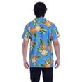 thumbnail image 6 of Varnit Crafts Hawaiian Shirt for Men Aloha Cut Pineapple Turquoise XS, 6 of 6