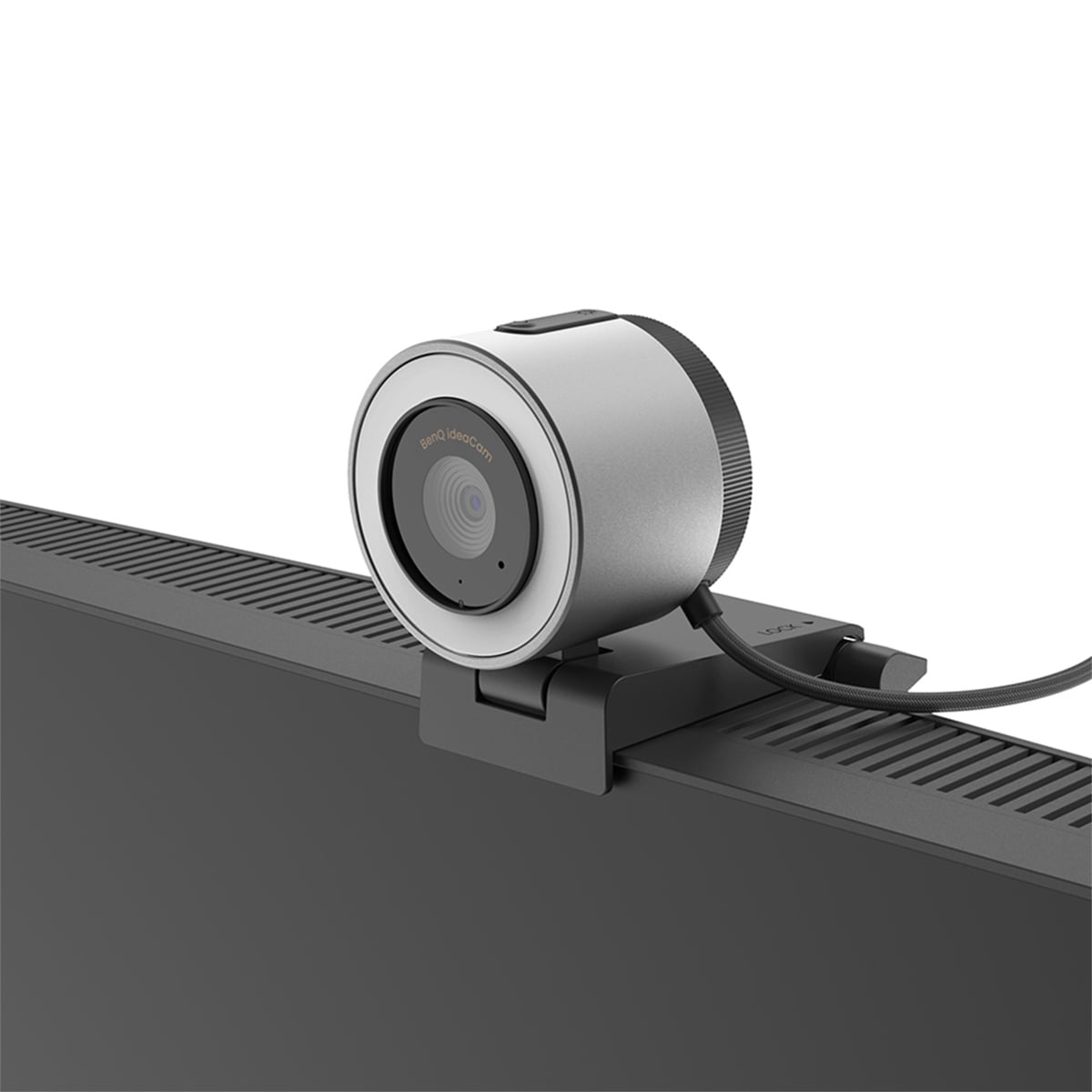 BenQ ideaCam S1 Pro All-In-One Webcam with Remote Controller and 15x Zoom Lens, Gray