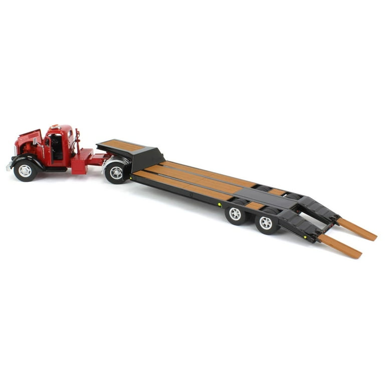 Free Shipping! International KB-8 Truck with Lowboy Trailer